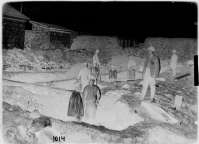 Excavations of the necropolis near the former monastery stockyard