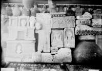 Надгробия, амфоры, погребальные урны, архитектурные детали из раскопок городища и некрополя